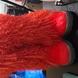 Red bearpaw boots sz13